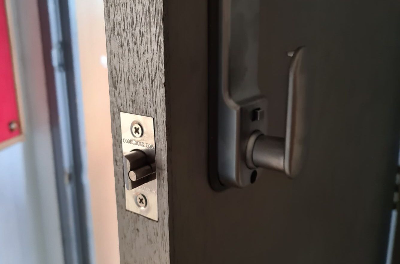 Picture of door lock