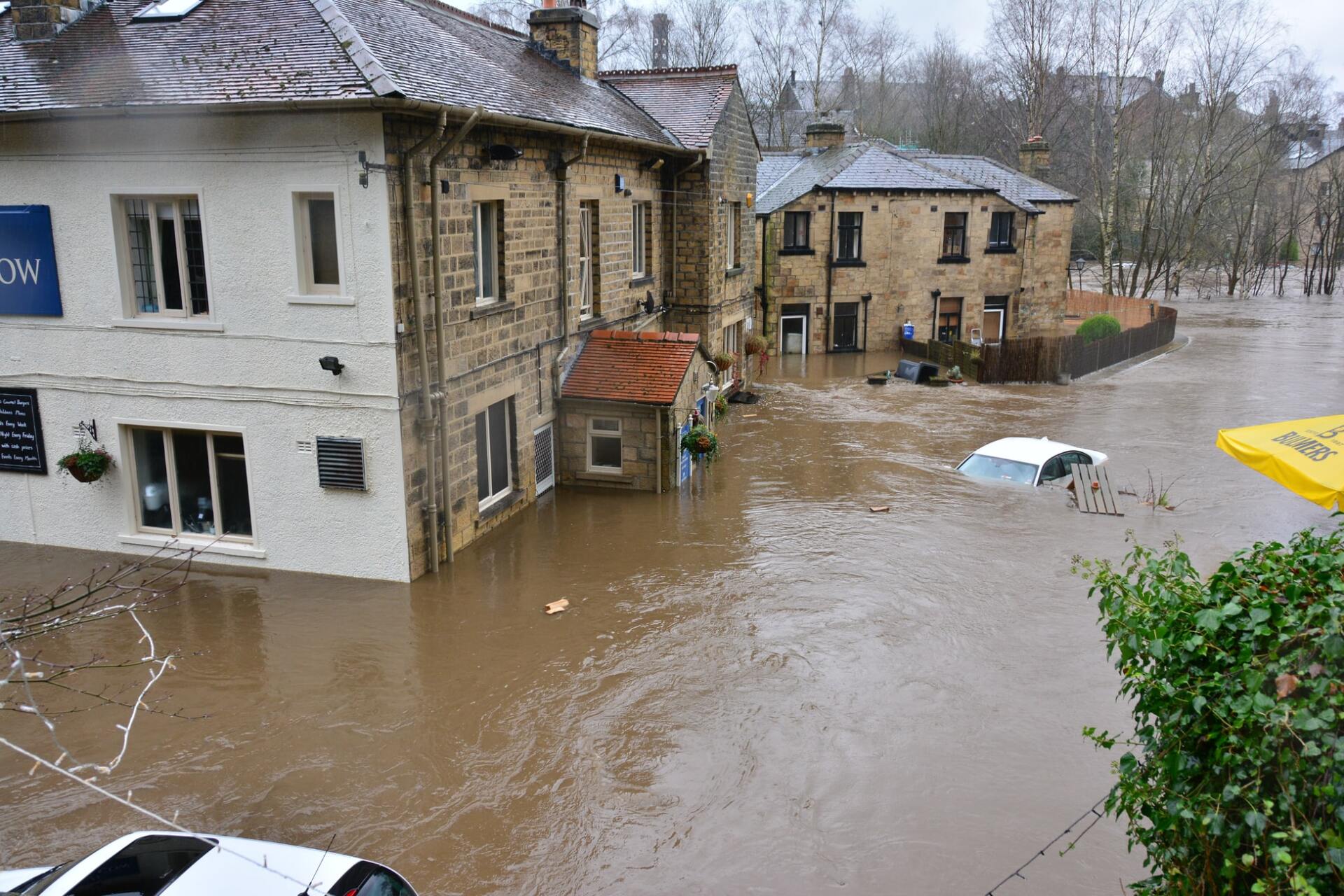 flood in town